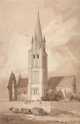 Kirche von Douvres, Normandie